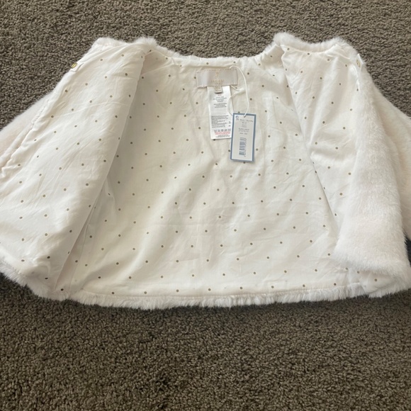 Jacadi 36 month faux fur jacket - Picture 2 of 2